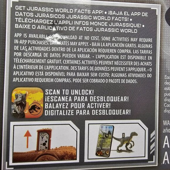 Jurassic World Dino Trackers Strike Attack Herrerasaurus 7.5" Figure 2022 Mattel - Picture 7 of 7